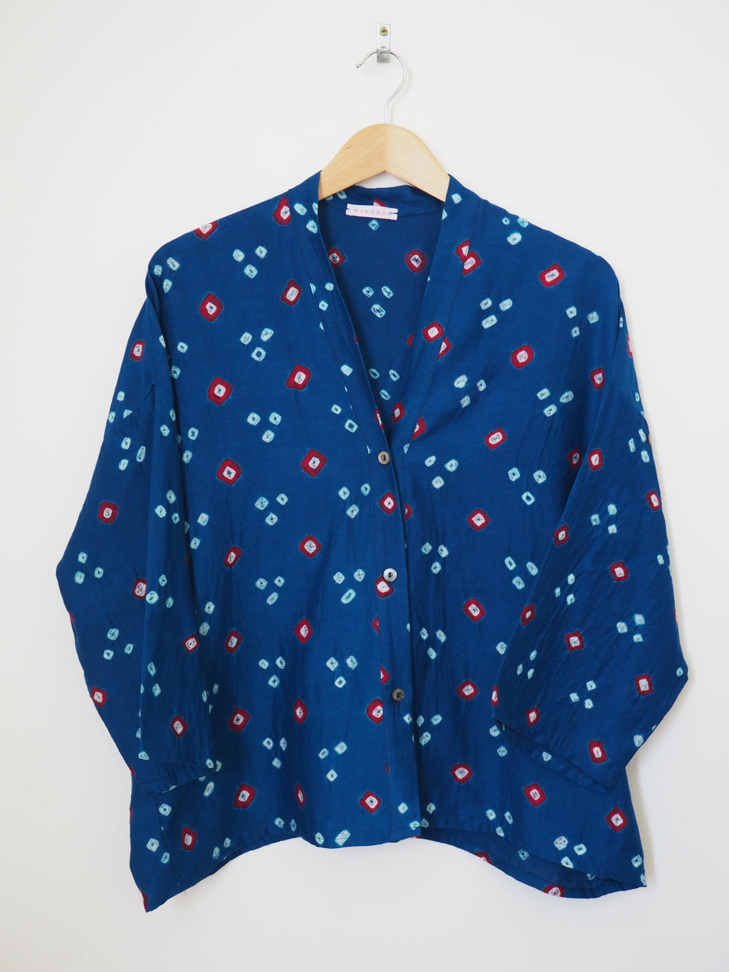 Temple top- Blue Diamond