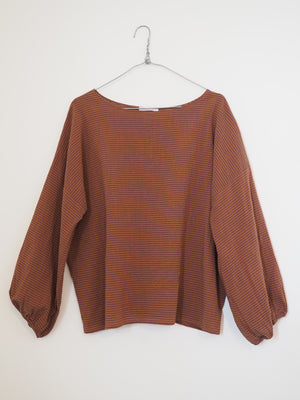 Pearl Top - Mudbrick