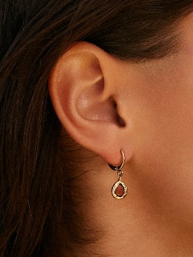 Agapée - Lysia Rosewood earrings