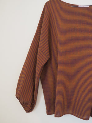 Pearl Top - Mudbrick