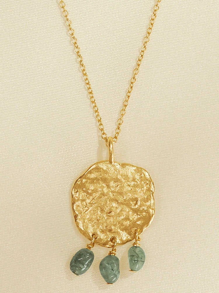 Agapé - Ayda green necklace