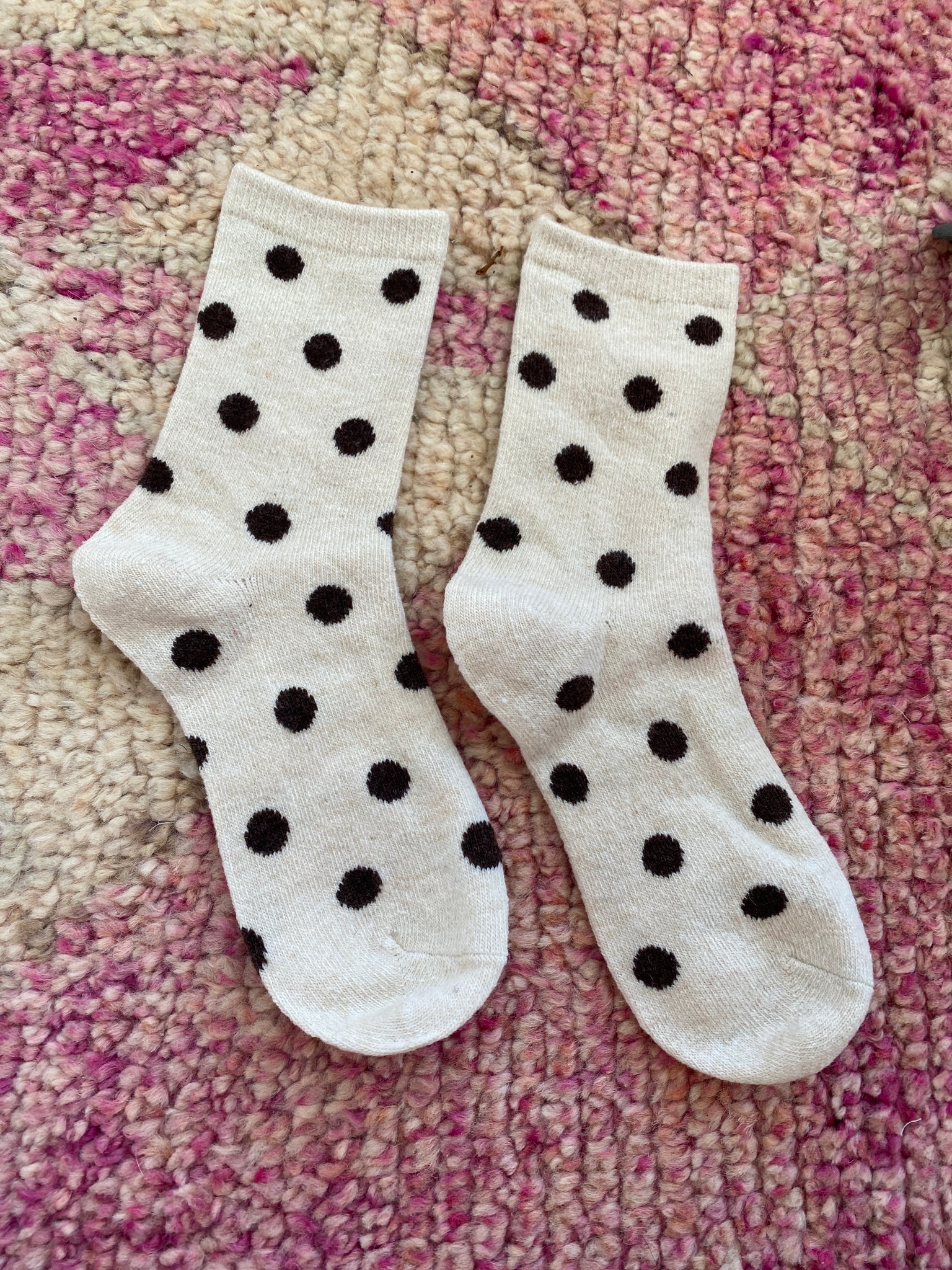 Polka socks - Vanilla