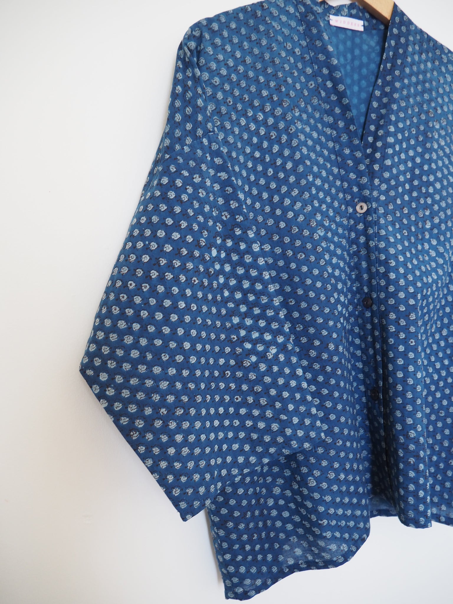 Temple top- Blue Turtle