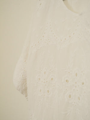 Esther top - Babette white