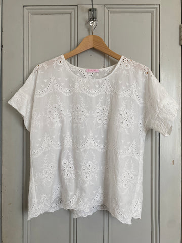 Esther top - Babette white