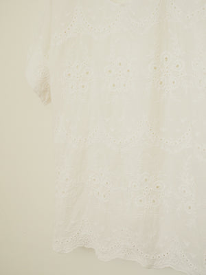 Esther top - Babette white