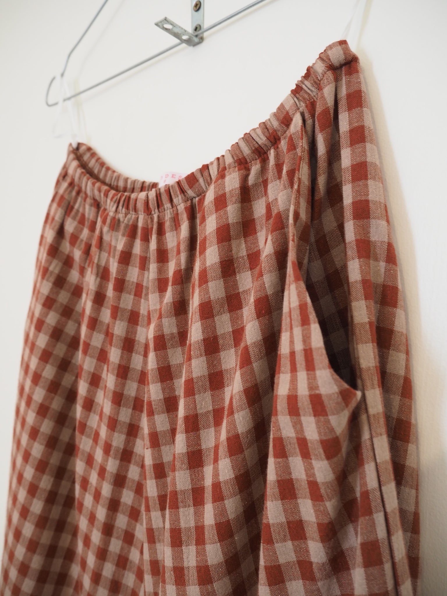 Sunday skirt - Clay burn