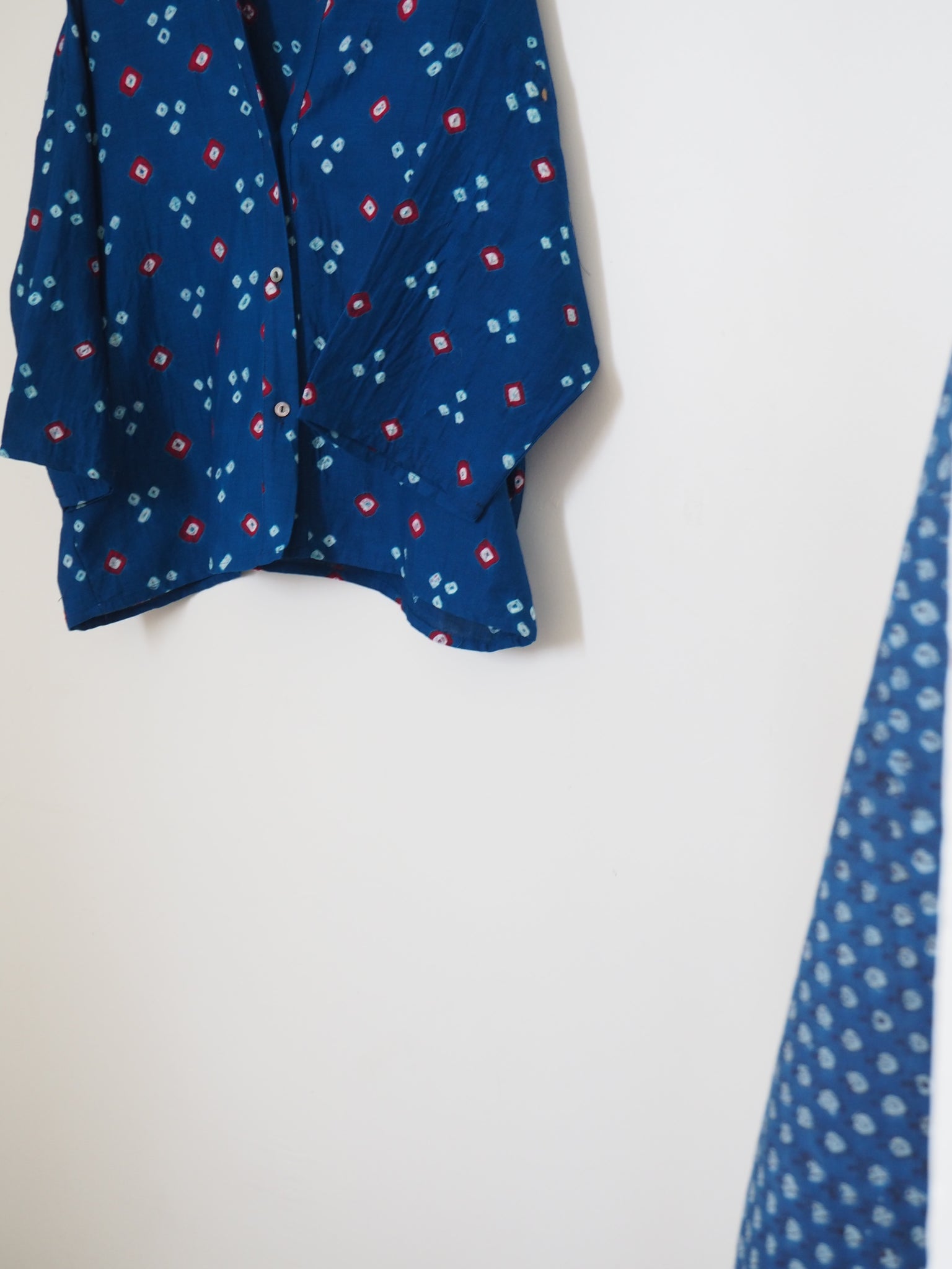 Temple top- Blue Diamond