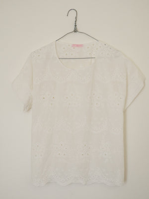 Esther top - Babette white