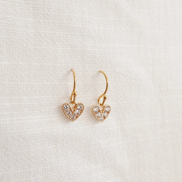 Hydrangea Ranger - Sweetheart earrings.